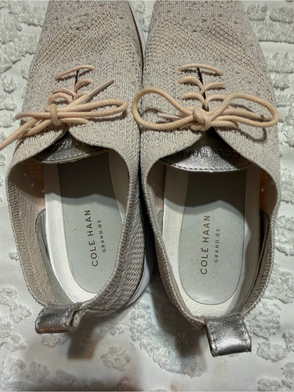 Cole Haan Women’s W11506 Original Grand Wingtip Pink Oxford Shoes Size 9B - Picture 8 of 8